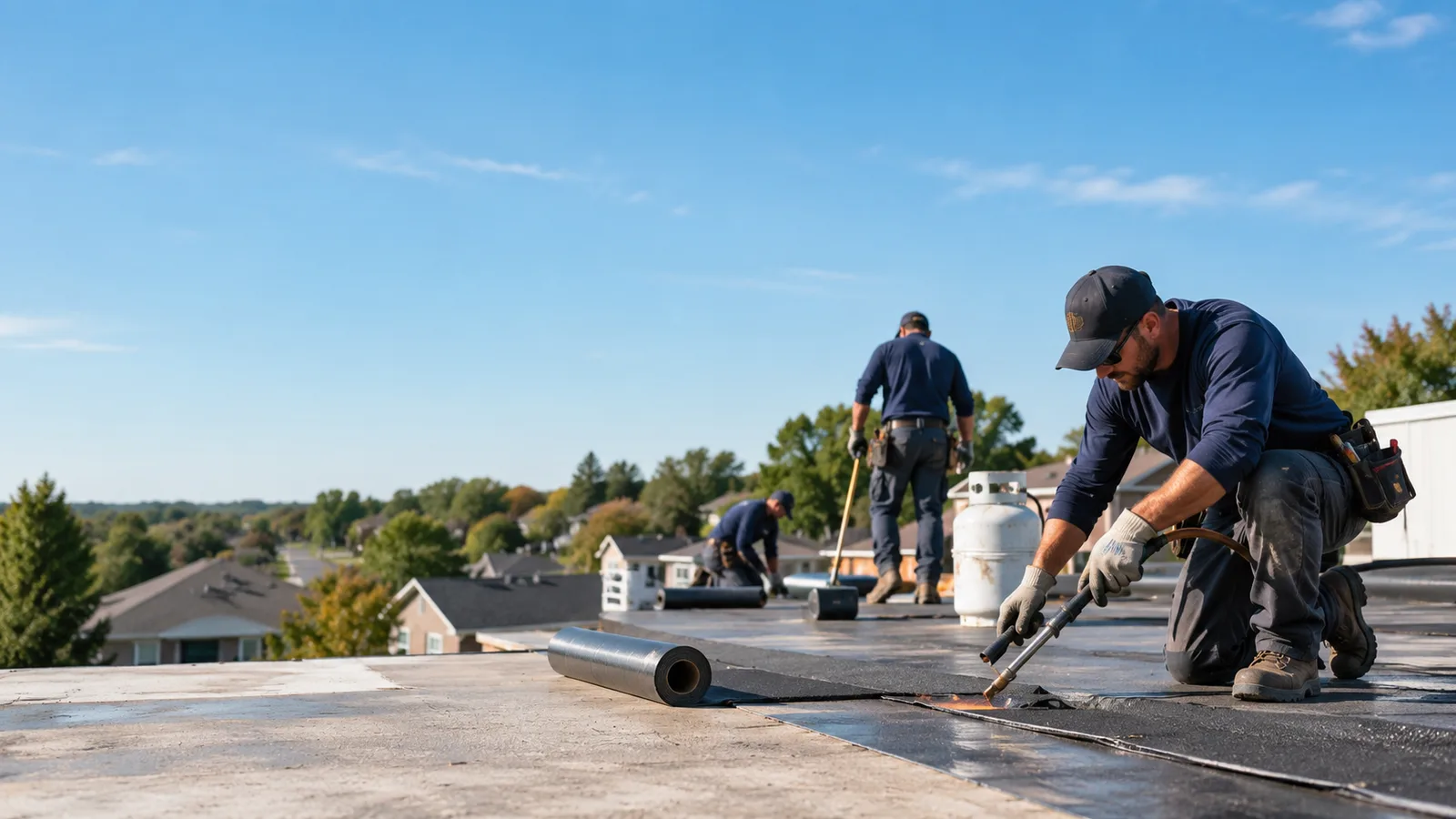 Flat Roof Leak Repair providers in Philpot, KY